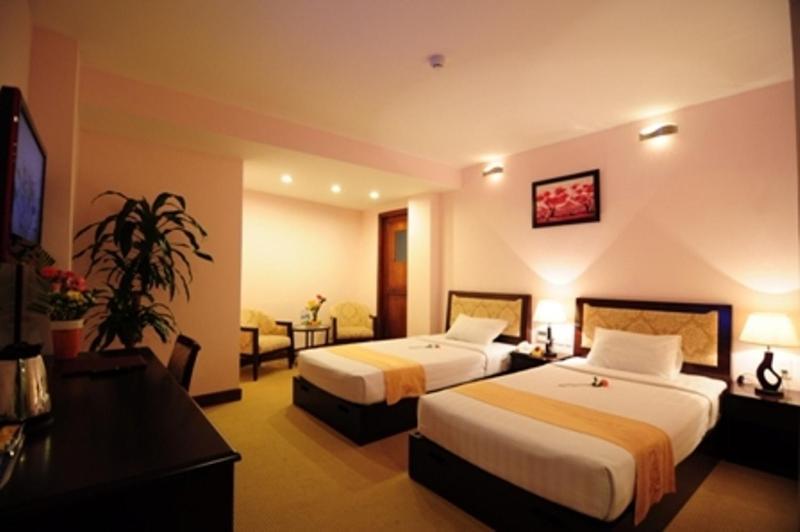Dong Kinh A Hotel Хошимин Номер фото
